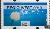 Österreich 2019 Automatenmarke ** - € 0,80 - Wiesen-Löwenzahn: REGIO WEST 2019 -
