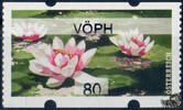 Österreich 2020 Automatenmarke ** - € 0,80 - Seerose: VÖPH -