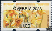 Österreich 2023 Automatenmarke ** - € 1,00 - Narzisse: ÖVEBRIA 2023 -