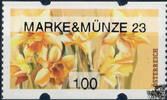 Österreich 2023 Automatenmarke ** - € 1,00 - Narzisse: MARKE&MÜNZE 23 -