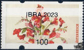 Österreich 2023 Automatenmarke ** - € 1,00 - Löwenmaul: IBRA 2023 -