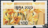 Österreich 2023 Automatenmarke ** - € 1,00 - Narzisse: IBRA 2023 -