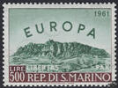   San Marino San Marino 1961 ** - EUROPA, Monte Titano 