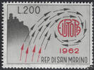 San Marino San Marino 1962 ** - EUROPA, Pfeile -