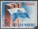 San Marino San Marino 1963 ** - EUROPA, Flagge -