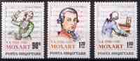 Albanien Albanien ** 1991 - 200. Todestag Mozart -