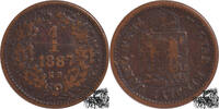 1 Kreuzer 1 Kreuzer 1887 KB -