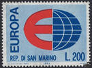 San Marino San Marino 1964 ** - EUROPA, Weltkugel -