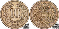 10 Heller 10 Heller 1916 Bindenschild -