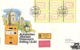 Österreich 1983 Automatenmarke FDC - Reko mit Sonderstempel -