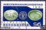 Österreich Österreich o 1981 - 6 S - Welternährungstag -