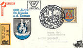 Österreich Österreich FDC 1981 - 4 S - 800 Jahre St. Nikola an der Donau - Reko -