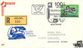 Österreich Österreich FDC 1981 - 4 S - 100 Jahre Telephonie in Österreich - Reko -