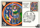 Österreich Österreich Maximumkarte FDC 1981 - 3 S - Kuenringer-Austellung im Stift Zwettl -