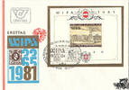 Österreich Österreich 1981 FDC, WIPA Block Nr.7 - SStpl. 1150 Wien -