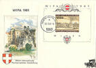 Österreich Österreich 1981 FDC, WIPA Block Nr.7 - SStpl. 1063 Wien-WIPA -