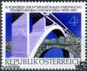 Österreich Österreich ** 1980 - 4 S - 11. Kongress der Internationalen Vereinigung für Brückenbau und Hochbau - Wien 1980 -