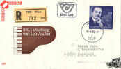 Österreich Österreich FDC 1980 - 3 S - 100. Geburtstag von Leo Ascher - Reko -