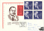 Österreich Österreich FDC 1980 - 3 S - 100. Geburtstag von Leo Ascher - Durch Eilboten Express - Kombination -