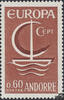 Andorra franz. 1966 ** - EUROPA, Boot -
