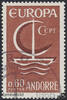 Andorra franz. 1966 o - EUROPA, Boot -