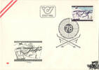 Österreich Österreich FDC 1978 - 4 S - Weltmeisterschaften im Biathlon -