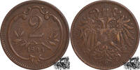 2 Heller 2 Heller 1894 - Österreich -
