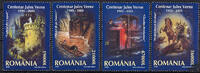 Rumänien Rumänien 2005 ** - 100. Todestag des französischen Schriftstellers Jules Verne: Phantastische Romane -