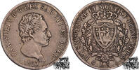 Italien 5 Lire 5 Lire 1827 P - Sardinien, Italien -