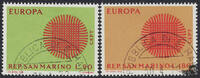 San Marino San Marino 1970 o - EUROPA, Sonne -