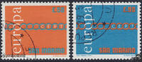 San Marino San Marino 1971 o - EUROPA, Brüderlichkeit -