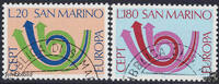San Marino San Marino 1973 o - EUROPA, Posthorn -