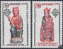 Andorra franz. 1974 ** - EUROPA, Skulpturen -