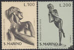 San Marino San Marino 1974 ** - EUROPA, Skulpturen -
