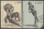San Marino San Marino 1974 o - EUROPA, Skulpturen -