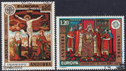 Andorra franz. 1975 o - EUROPA, Gemälde -