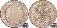 20 Kreuzer 20 Kreuzer 1782 B, Kremnitz/Österreich -