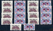 Österreich 2021 Automatenmarken o - REGION WEST, Serie, 18 Werte, € 0,85 - €4,30 -