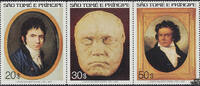 Sao Tomé & Principe 1977 ** - 150. Todestag von Ludwig van Beethoven -