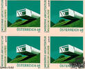 Österreich ** 2015 0,68 € - 'Museum Liaunig' - Buntdruck-Viererblock -
