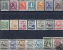 Österreich Österreich 1925 Serie ** - Gr. 1 bis S. 2 - Ziffernserie -