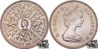 25 Pence 25 Pence 1980 - 80. Geburtstag Queen Mutter -