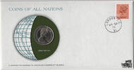Grossbritannien Numisbrief - Großbritannien, Coin of all Nations -