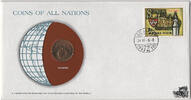 Ungarn Numisbrief - Ungarn, Coin of all Nations -