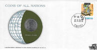 China Numisbrief - Republik China (Taiwan), Coin of all Nations -