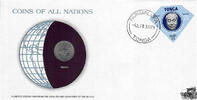 Tonga Numisbrief - Tonga, Coin of all Nations -