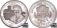 Togo 1000 Francs CFA 1000 Francs 2001 - Fussball WM, Bern 1954 -