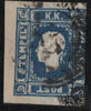 Österreich 1860 * - 1,05 Kreuzer - Nr. 16c - tiefdunkelblau -