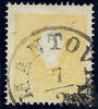 Österreich 1859 o - 2 Soldi - Nr. 6 II a - gelb -