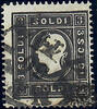 Österreich 1859 o - 3 Soldi - Nr. 7 II a - schwarz -
